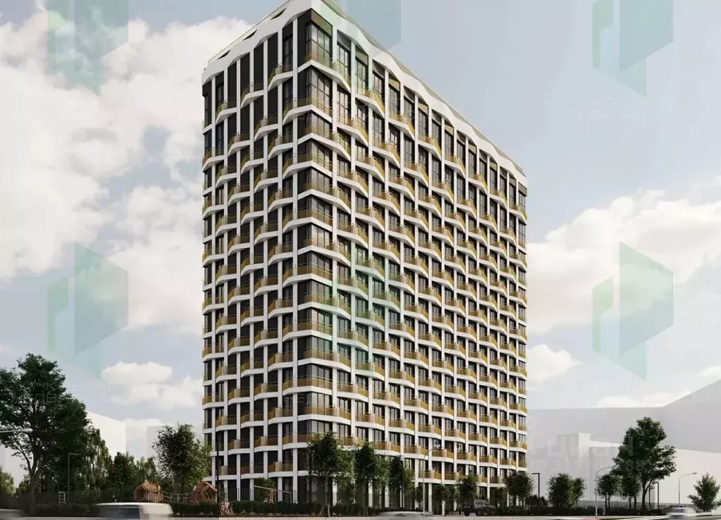 Студия Московская область, Одинцово ул. Чистяковой, 8к2 (22.0 м) - Фото 0