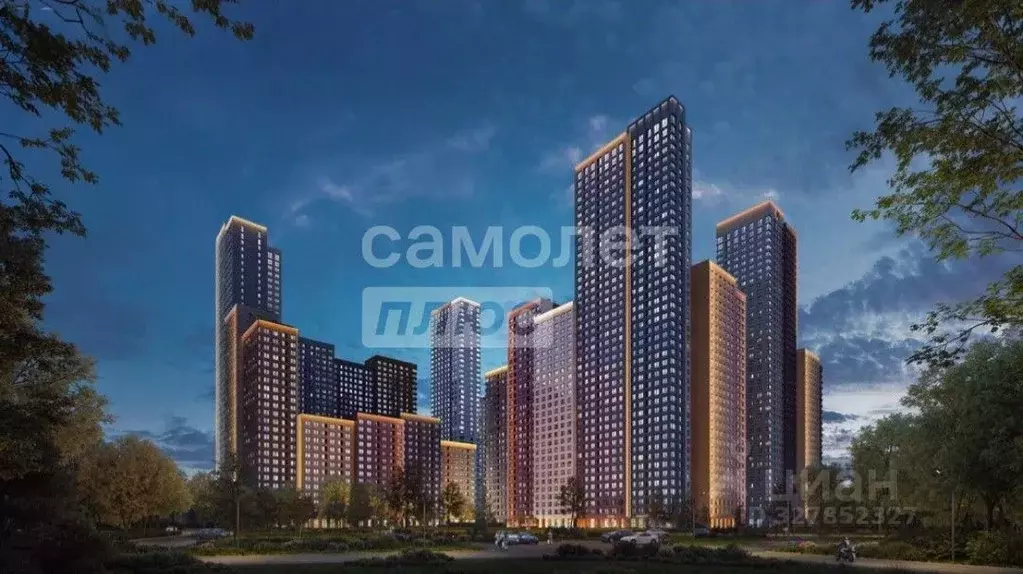 1-к кв. Москва Строительный проезд, 9к1 (40.9 м) - Фото 1