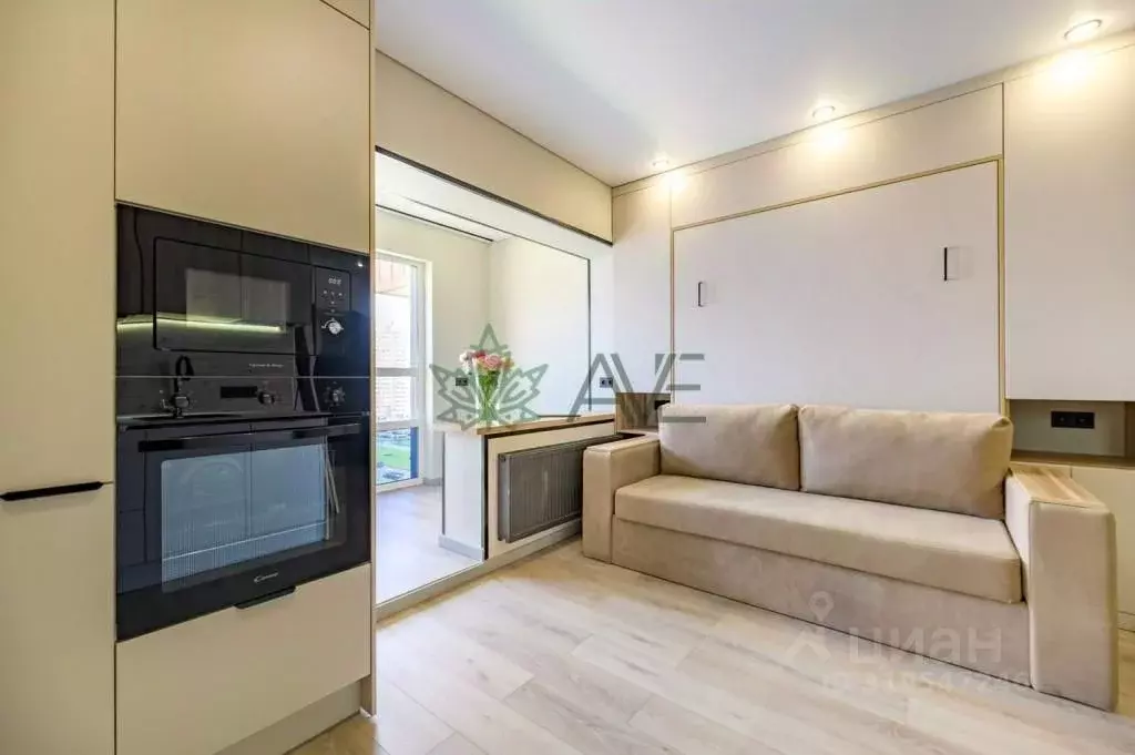 Студия Санкт-Петербург Парашютная ул., 79к1 (21.2 м) - Фото 1