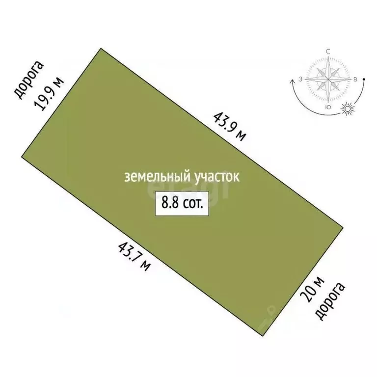 Участок в Костромская область, Костромской район, Самсоновское с/пос, ... - Фото 0