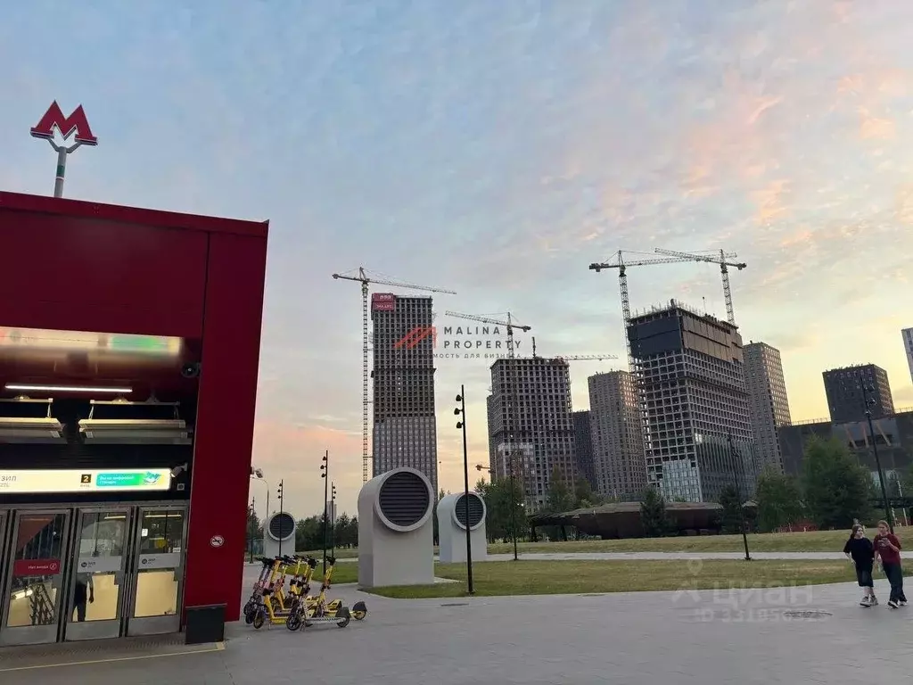 Торговая площадь в Москва Марк жилой комплекс, к1 (126 м) - Фото 1