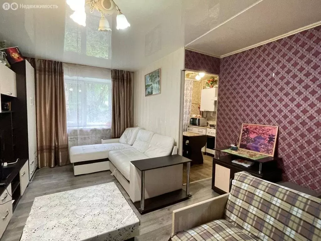 1-комнатная квартира: Мурманск, улица Магомета Гаджиева, 16 (30.2 м) - Фото 1