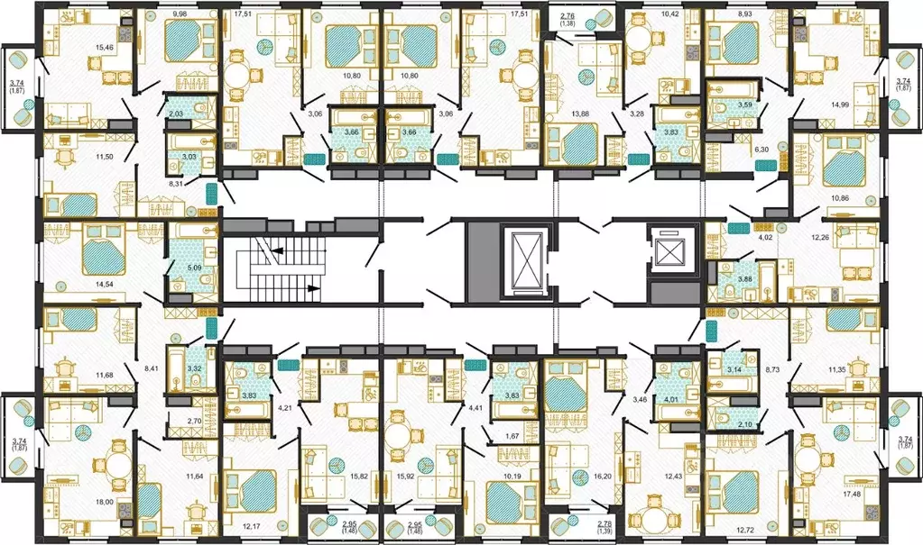 1-к кв. Ульяновская область, Ульяновск Юго-Западный мкр, Ясново кв-л,  ... - Фото 2