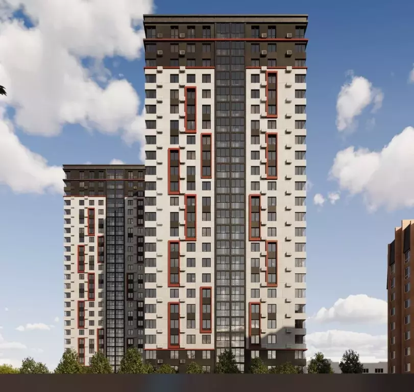 1-к кв. Тамбовская область, Тамбов Советская ул., 192А (40.7 м) - Фото 1