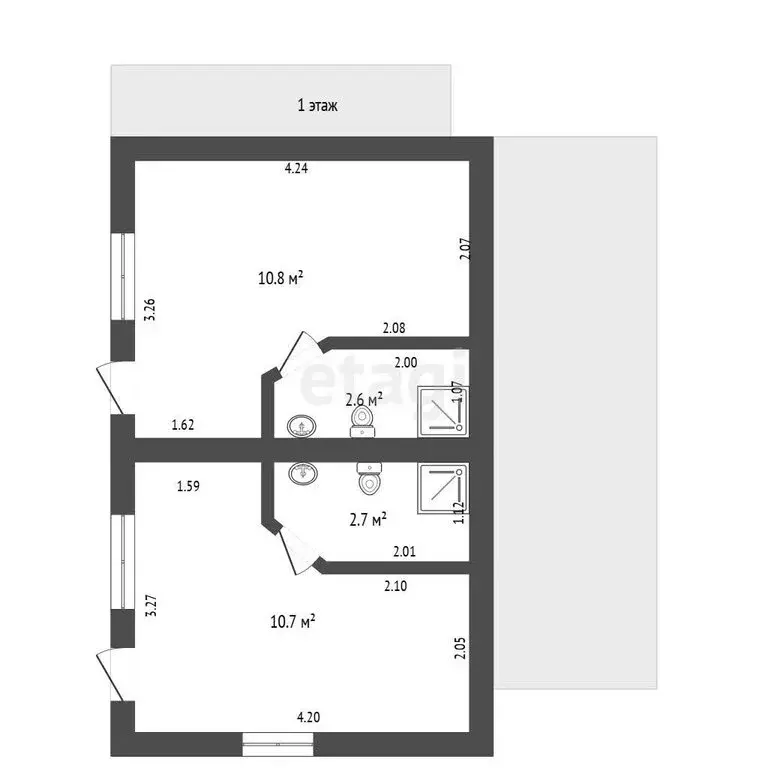 Дом в Республика Крым, Судак (99.9 м) - Фото 2