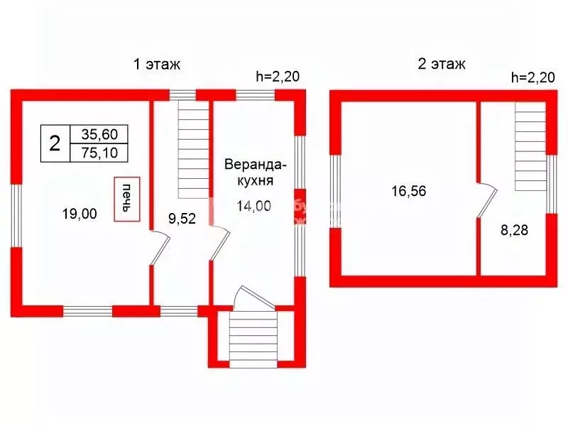 Дом в Ленинградская область, Всеволожский район, Лесколовское с/пос, ... - Фото 2