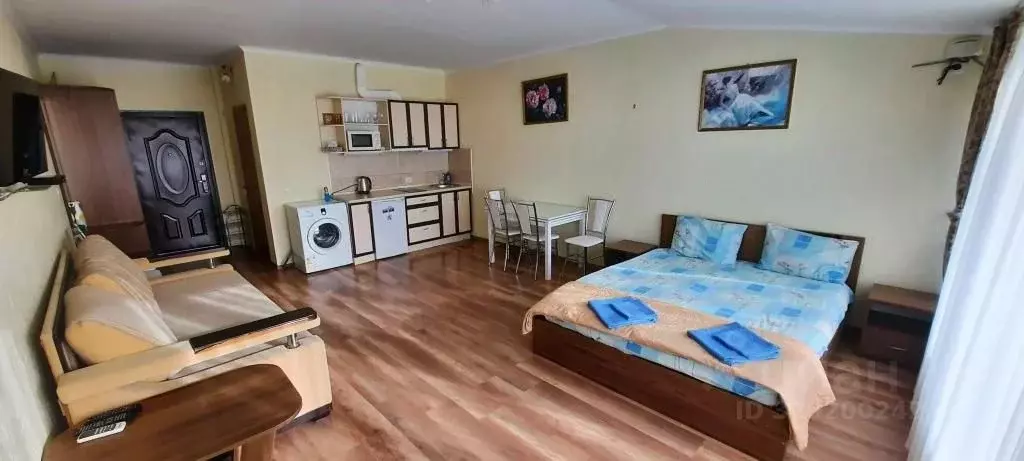 1-к кв. Крым, Феодосия муниципальный округ, Коктебель пгт ул. Ленина, ... - Фото 1