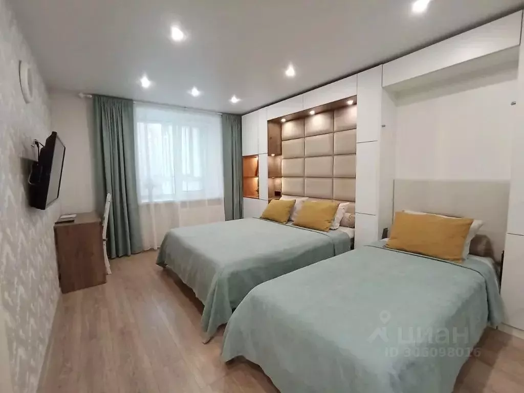 1-к кв. Татарстан, Казань Спартаковская ул., 88Б (38.0 м) - Фото 1