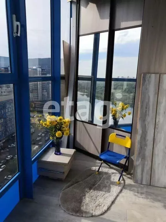 1-к кв. Красноярский край, Красноярск наб. Ярыгинская, 25 (42.3 м) - Фото 0