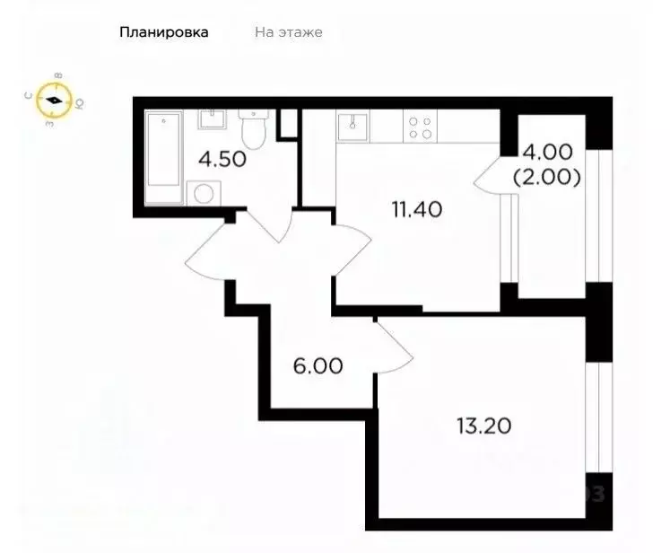 1-к кв. Московская область, Мытищи просп. Астрахова, 14 (36.0 м) - Фото 1