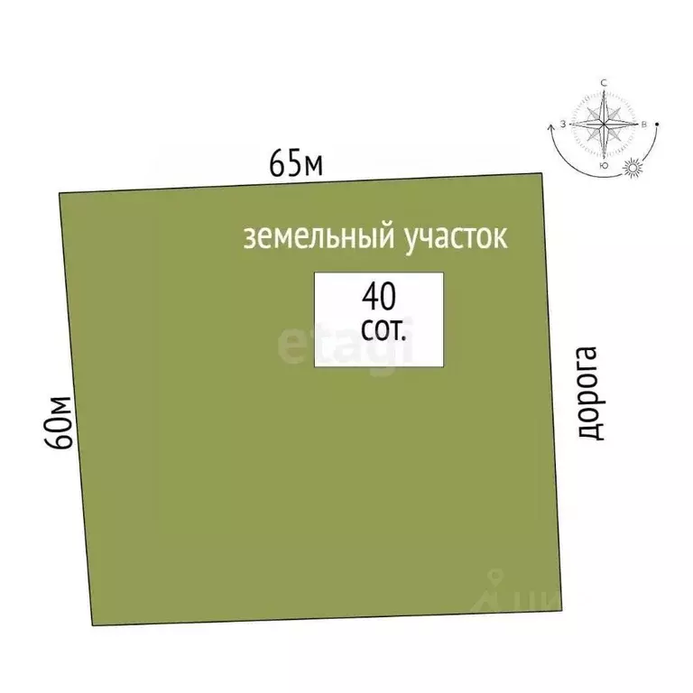 Участок в Крым, Симферопольский район, Николаевка пгт ул. ... - Фото 1
