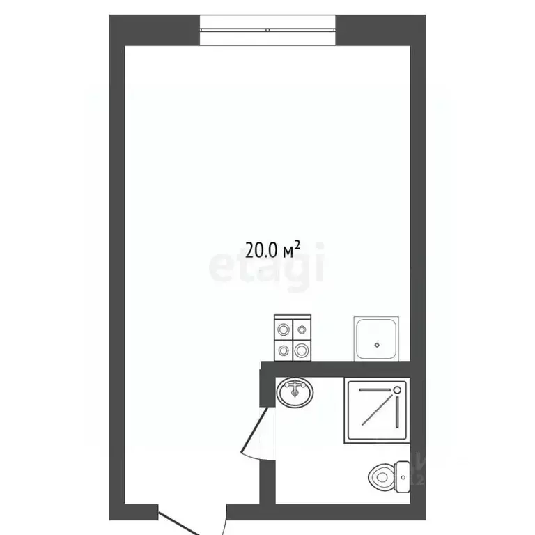 Студия Москва Митинский Лес жилой комплекс, 2.2 (20.0 м) - Фото 2