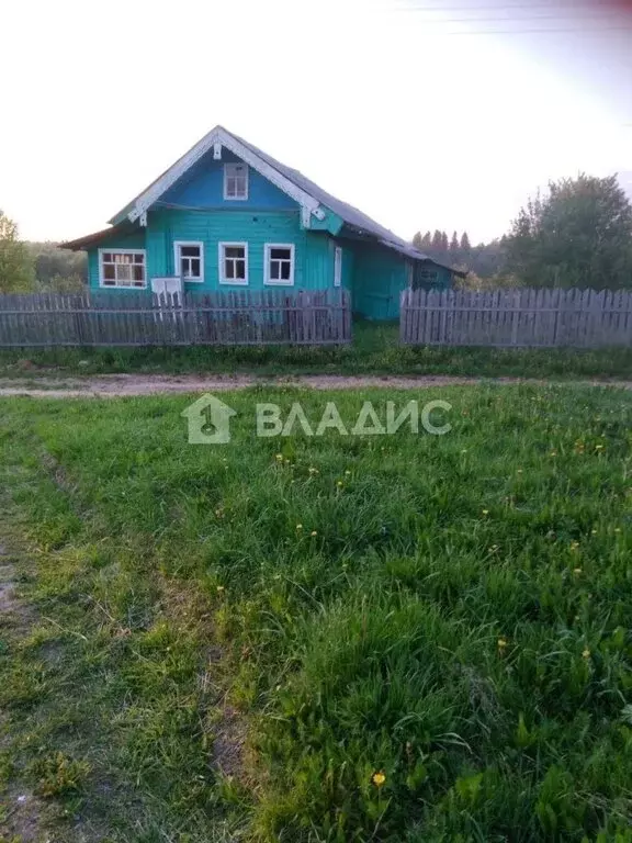 Дом в Вологодская область, Нюксенский муниципальный округ, деревня ... - Фото 0
