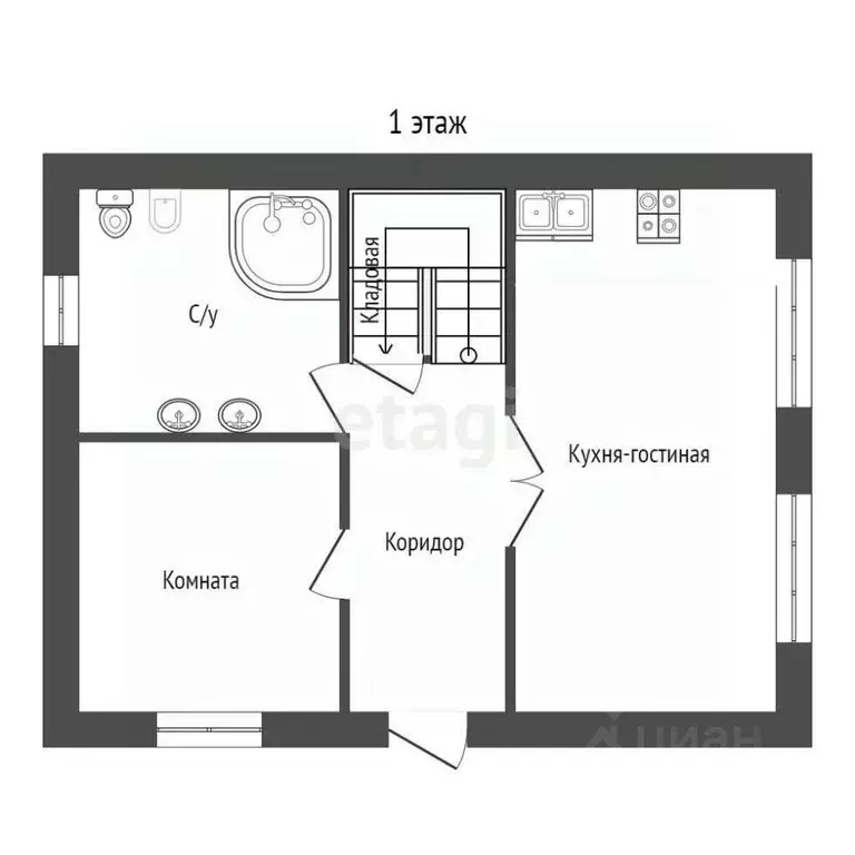 Таунхаус в Ростовская область, Таганрог Маяк садовое товарищество,  ... - Фото 2