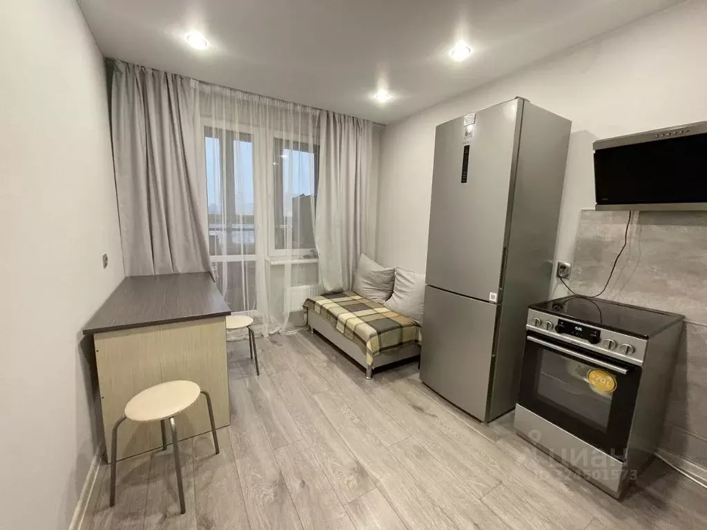 1-к кв. Башкортостан, Уфа ул. Воинов-Интернационалистов, 7 (34.7 м) - Фото 2