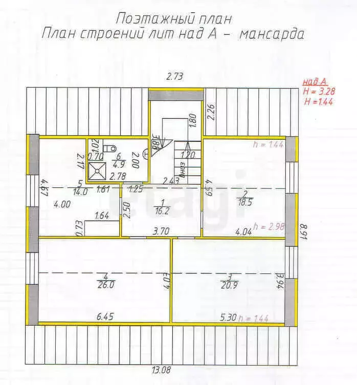 Дом в Тульская область, городской округ Тула, деревня Крюковка (282 м) - Фото 1