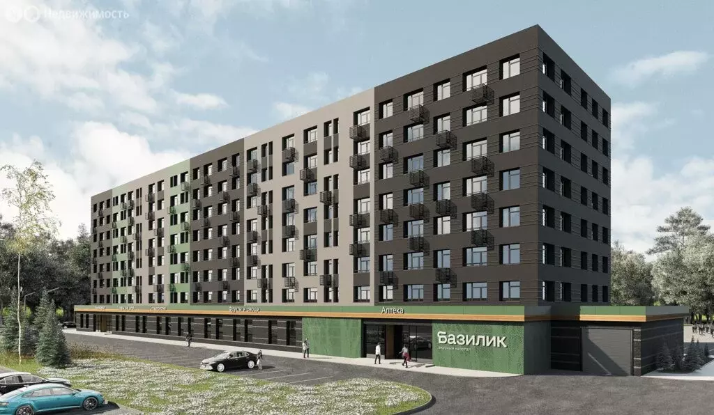3-комнатная квартира: Краснообск, 2 (58.09 м) - Фото 1