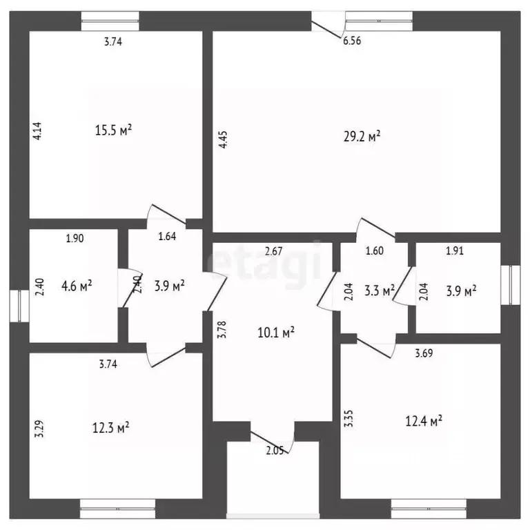 Дом в Тюменская область, Тюмень СОСН Подмосковье тер., ул. Рябиновая ... - Фото 1
