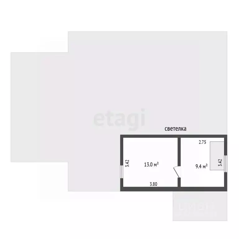 Дом в Кемеровская область, Кемерово Проходная ул. (73 м) - Фото 2