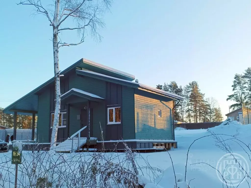 Дом в Ленинградская область, Выборгский район, Полянское с/пос, ... - Фото 1