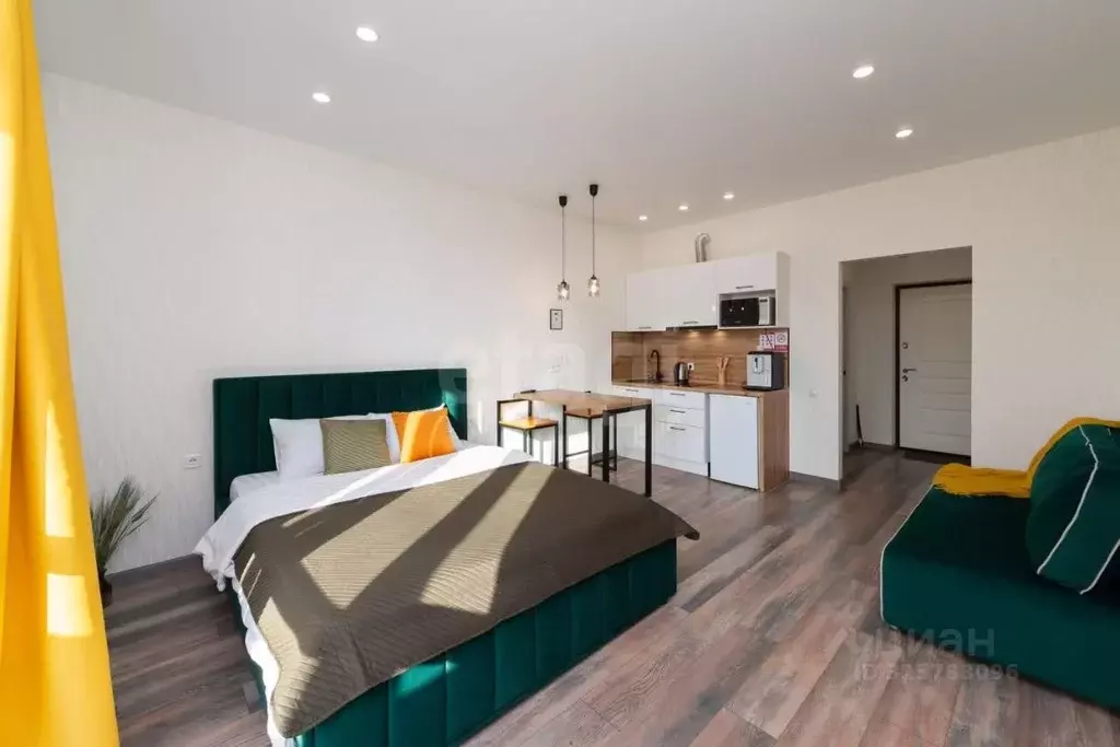 Студия Тюменская область, Тюмень ул. 2-я Луговая, 24к2 (32.0 м) - Фото 2