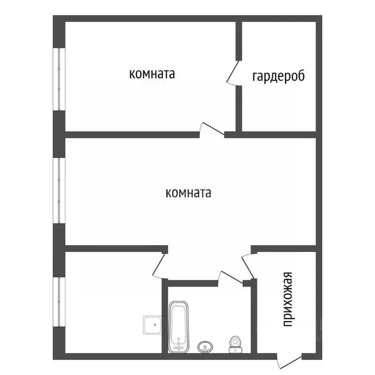 2-к кв. Красноярский край, Красноярск Зеленая Роща мкр, ул. ... - Фото 1