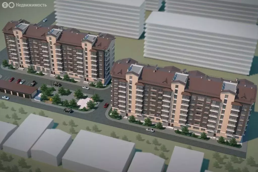 1-комнатная квартира: Владикавказ, улица Курсантов-Кировцев, 27А (57.6 ... - Фото 0