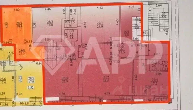 Офис в Краснодарский край, Краснодар ул. Имени Дзержинского, 8 (227 м) - Фото 2