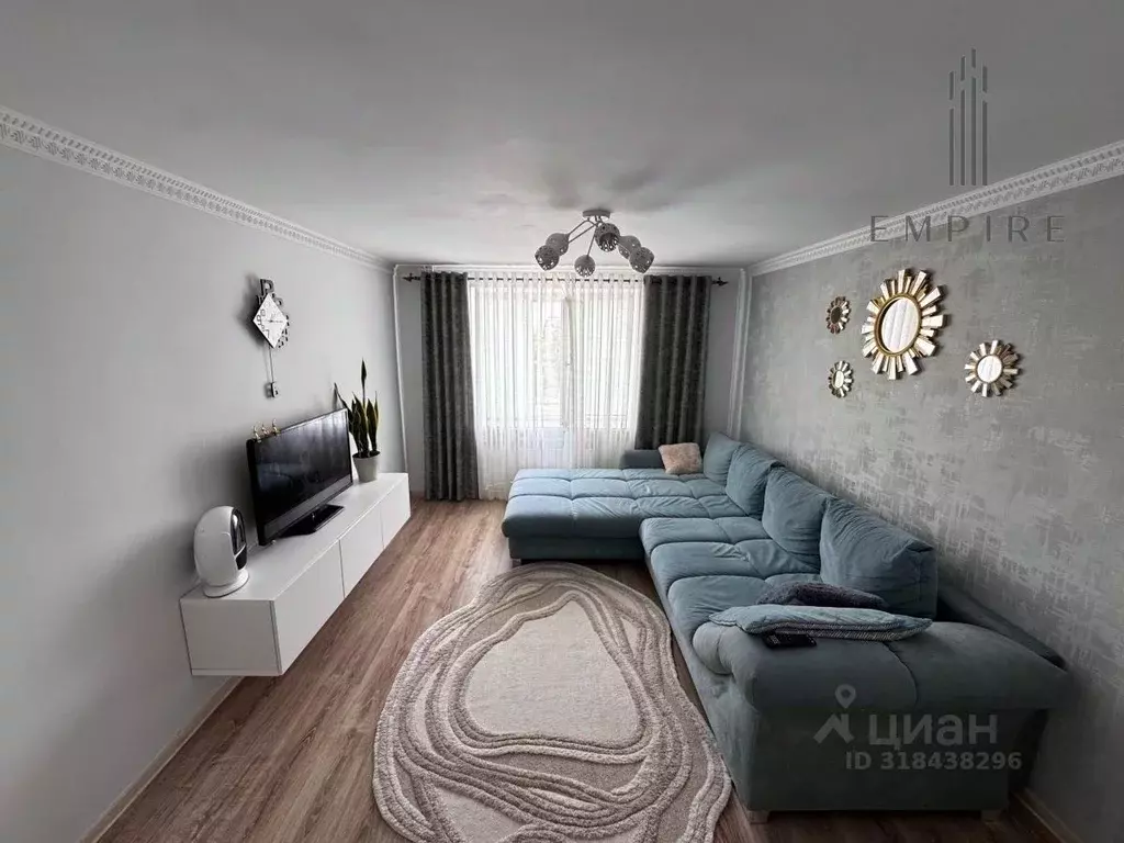 2-к кв. Чеченская республика, Грозный ул. Державина, 291 (50.0 м) - Фото 0