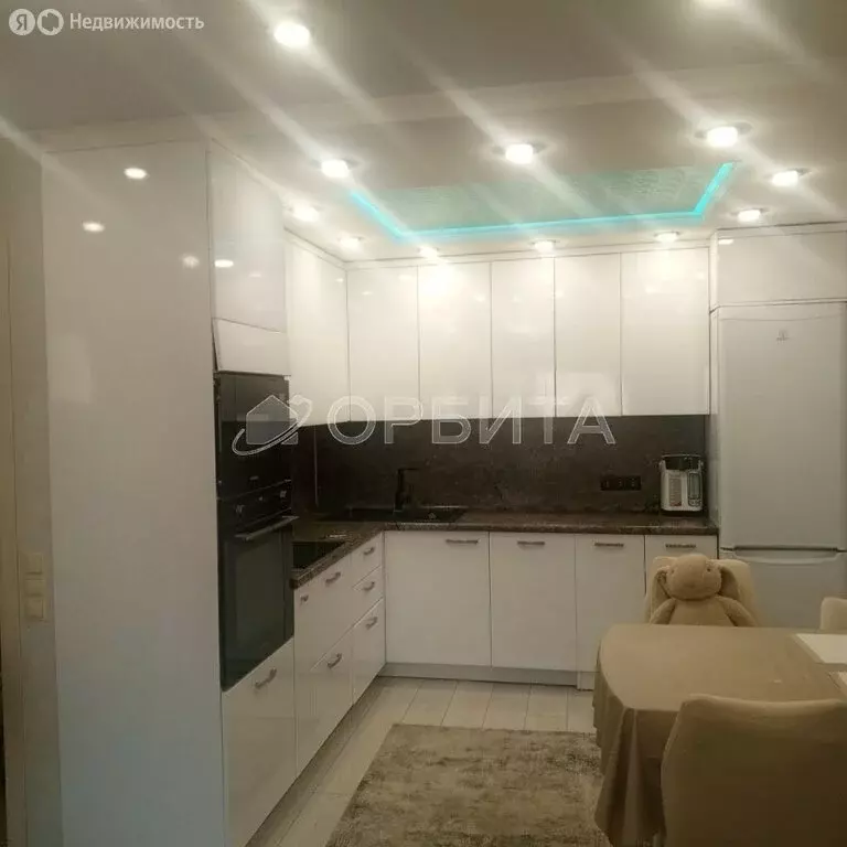 1-комнатная квартира: Тюмень, микрорайон Мыс, улица Малиновского, 6Ак2 ... - Фото 2