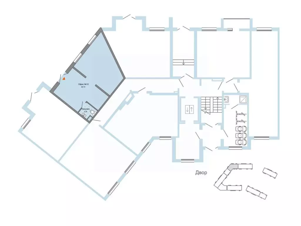 Помещение свободного назначения в Ульяновская область, Ульяновск ул. ... - Фото 2