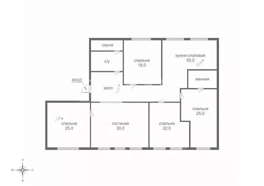 5-к кв. Москва пер. Сверчков, 10 (222.8 м) - Фото 2