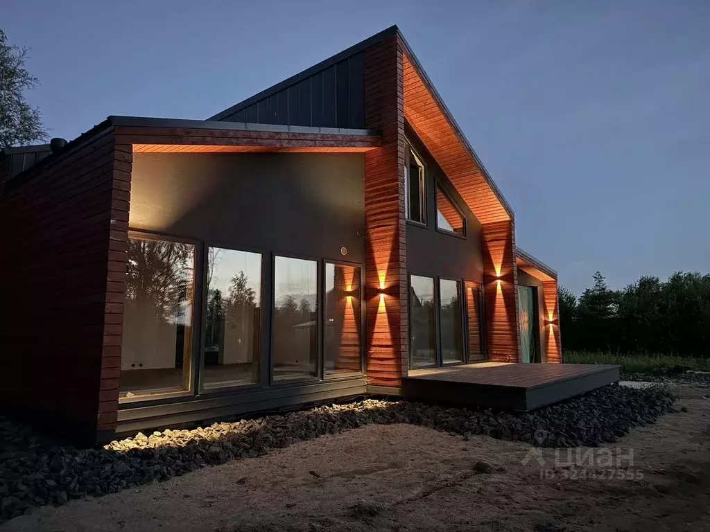 Дом в Карелия, Прионежский район, с. Заозерье ул. Озерная, 2А (150 м) - Фото 2