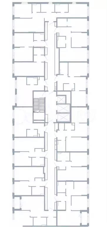 2-к. квартира, 55,7 м, 12/25 эт. - Фото 1