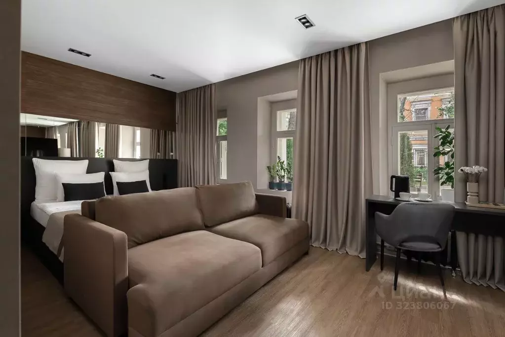 Комната Москва Старопименовский пер., 11С6 (40.0 м) - Фото 1