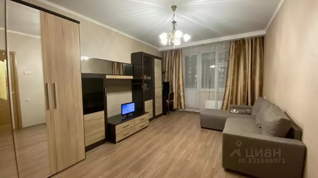 1-к кв. Москва ул. Ухтомского Ополчения, 1 (40.0 м) - Фото 1