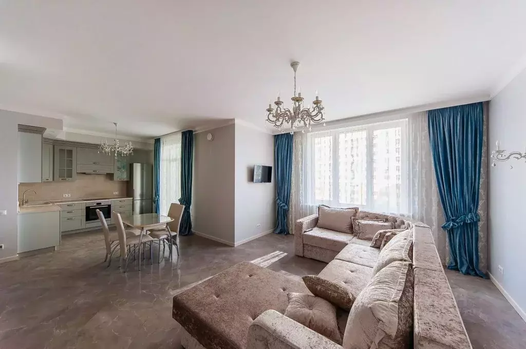 2-к кв. Москва Мосфильмовская ул., 88к4с1 (80.0 м) - Фото 1