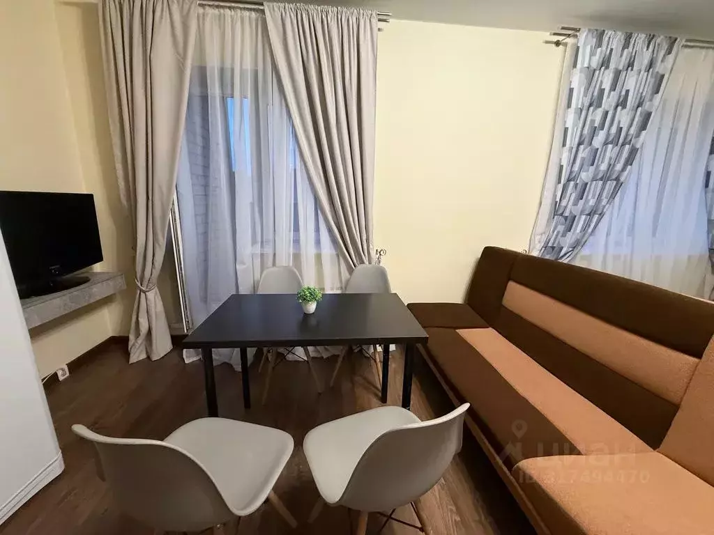 Студия Московская область, Пушкино ул. Просвещения, 8к1 (35.0 м) - Фото 1