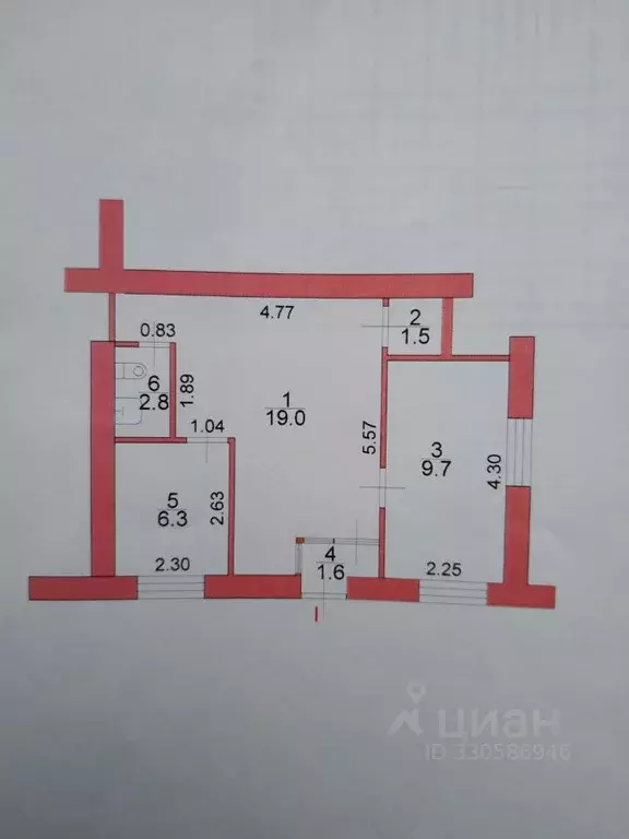 Офис в Курская область, Щигры Красная ул., 34 (41 м) - Фото 1