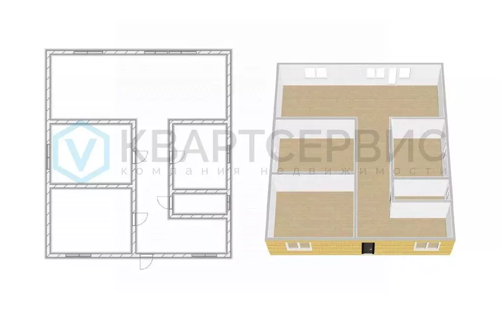 Дом в Омская область, Омский район муниципальный округ, с. Пушкино ул. ... - Фото 2