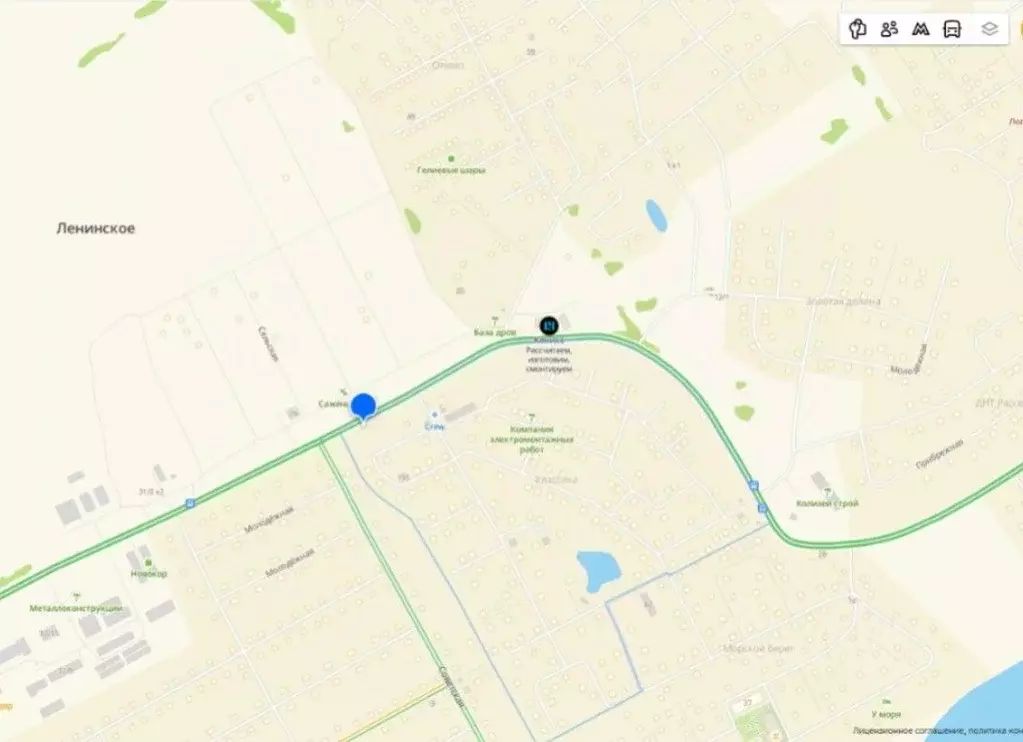 Участок в Новосибирская область, Новосибирский район, Морской ... - Фото 2