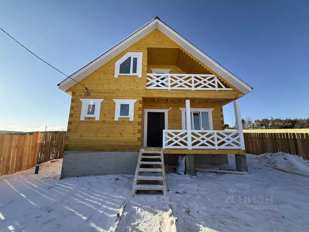 Дом в Иркутская область, Иркутский муниципальный округ, д. Карлук ул. ... - Фото 1