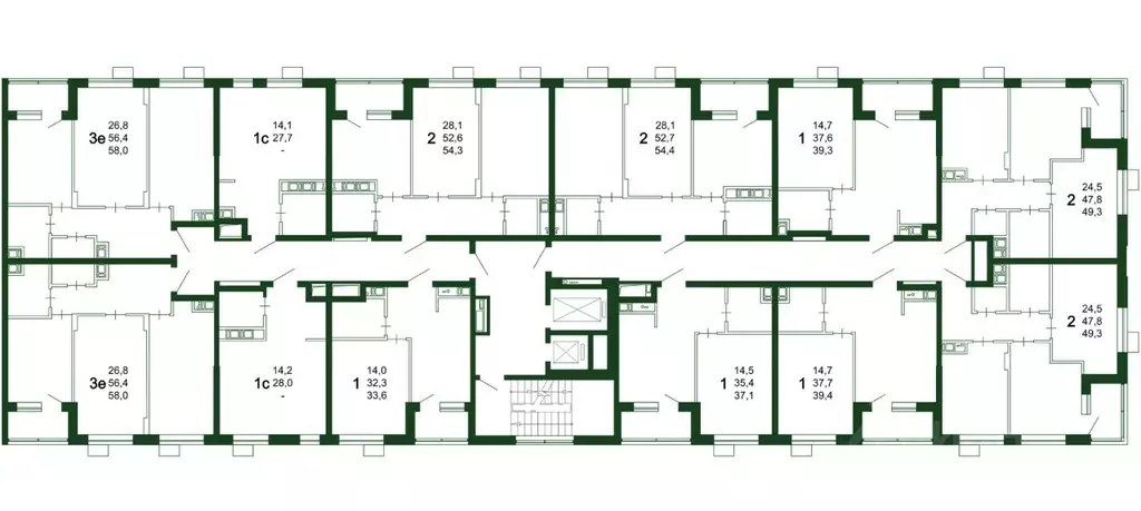 1-к кв. Воронежская область, Воронеж бул. Содружества, 6 (33.6 м) - Фото 2
