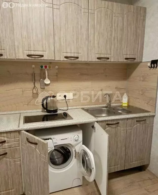 1-комнатная квартира: Тюмень, улица Елизарова, 12 (35.1 м) - Фото 1