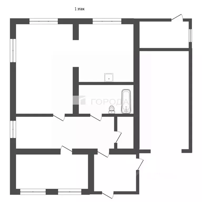 Дом в Алтайский край, Первомайский район, с. Фирсово ул. Российская, ... - Фото 2
