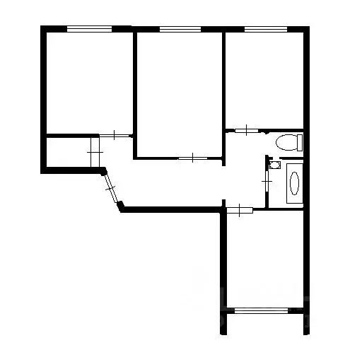 3-к кв. Самарская область, Тольятти Южное ш., 35 (67.1 м) - Фото 1