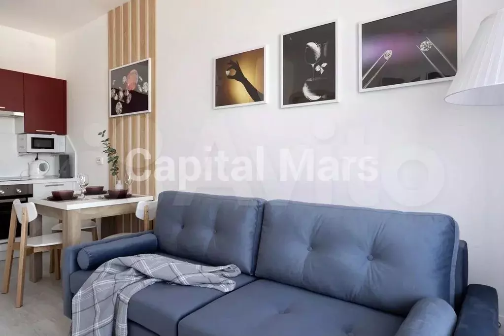 1-к. квартира, 35 м, 7/12 эт. - Фото 1