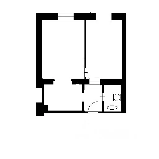 2-к кв. Москва Кутузовский просп., 21 (50.0 м) - Фото 2