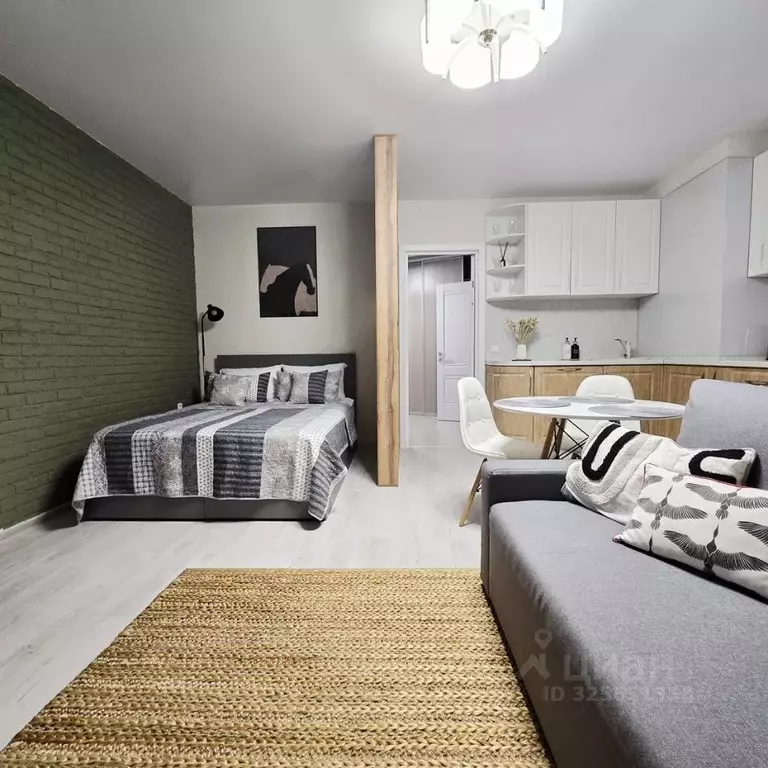 Студия Пермский край, Пермь ул. Решетникова, 24 (40.0 м) - Фото 1