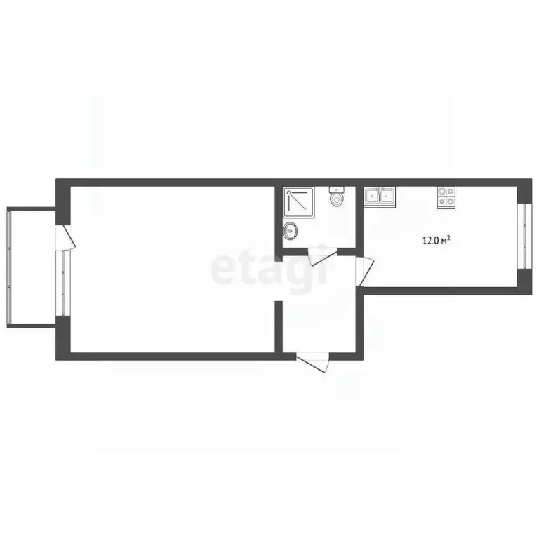 1-к кв. Саратовская область, Балашов ул. Строителей, 6А (41.5 м) - Фото 1